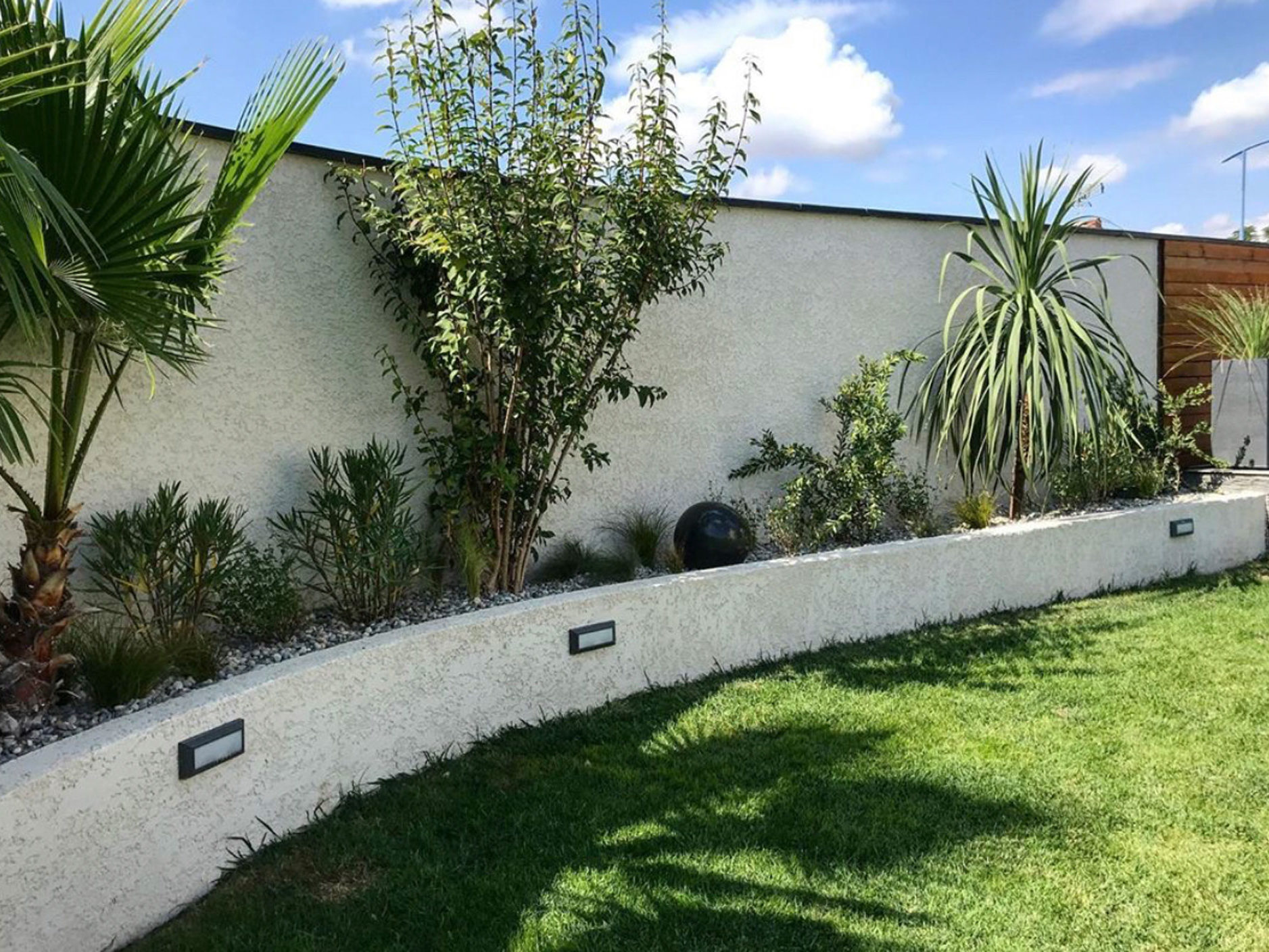 Maçonnerie paysagère par Or Paysage